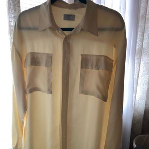 Vintage Valentino Silk Button Down